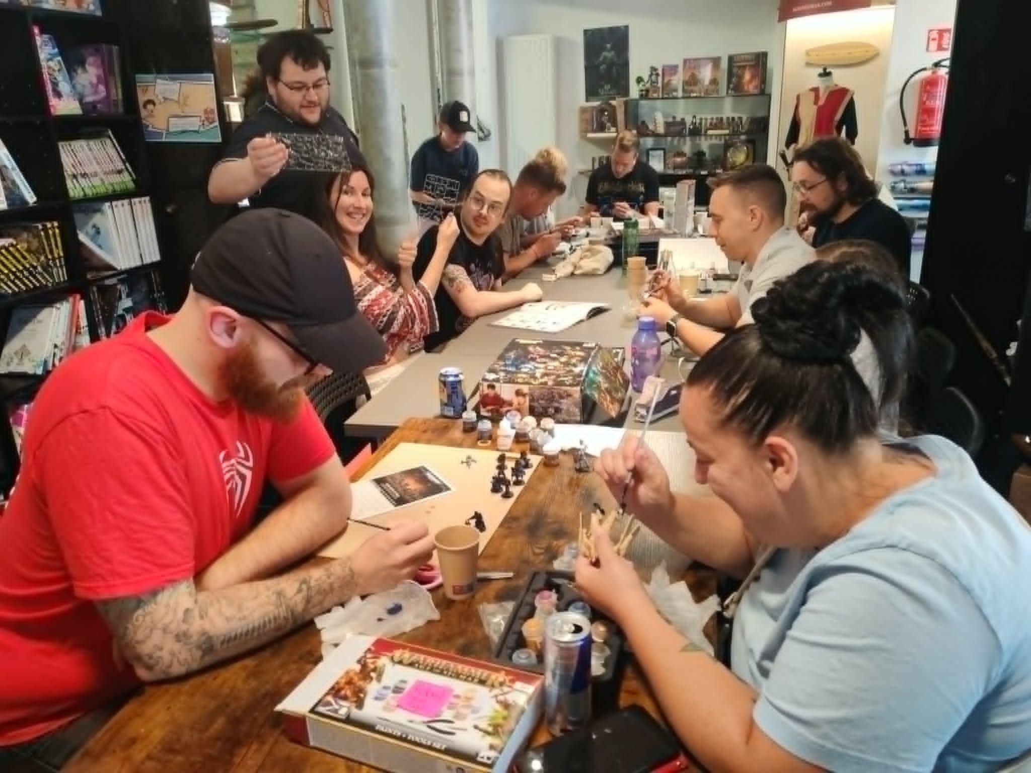 Atelier Peinture sur figurines Warhammer