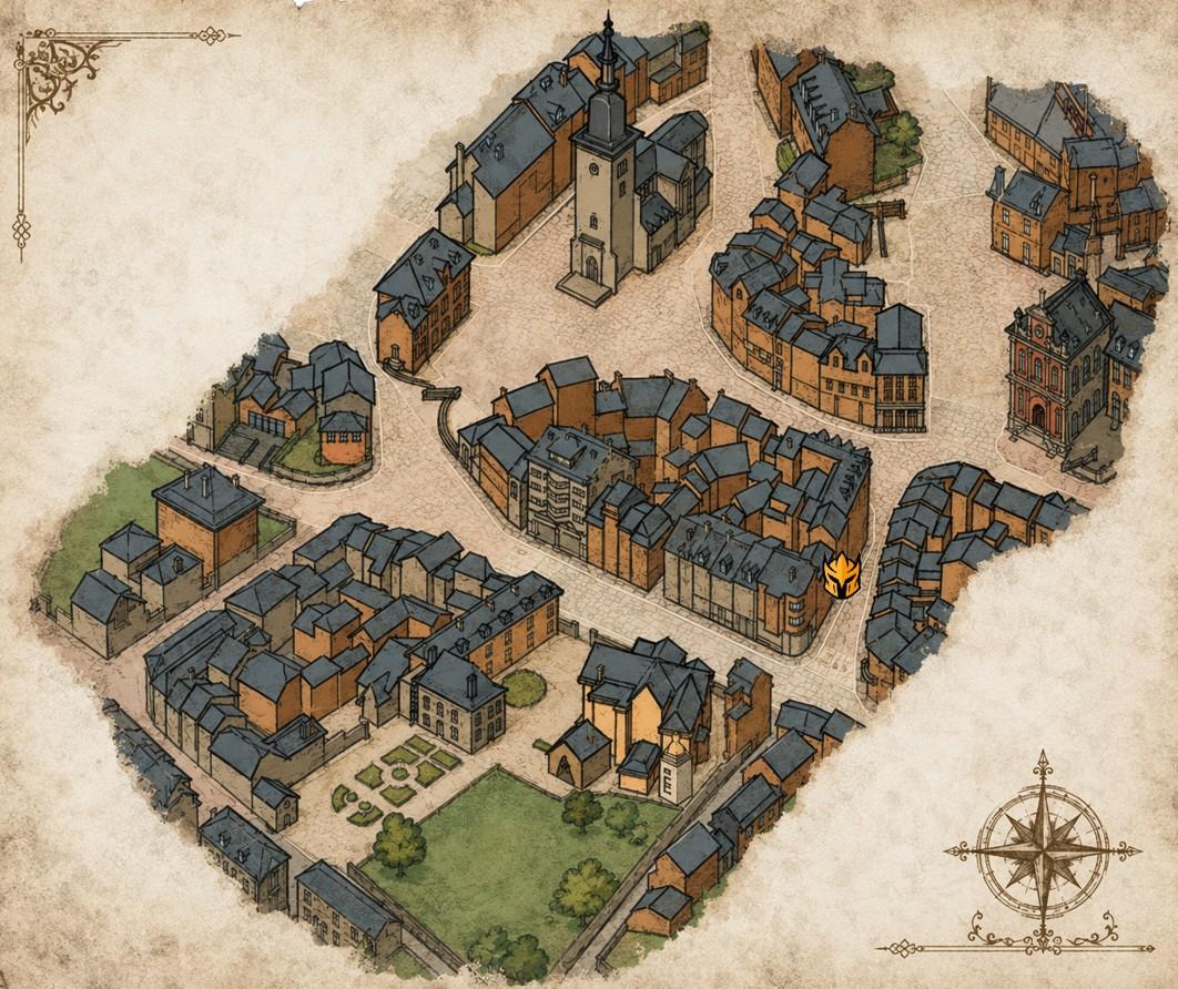 Jeu de piste Piétonnier